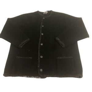 100% Wool Vintage Cardigan Sweater
